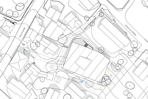 Crissier School - site plan