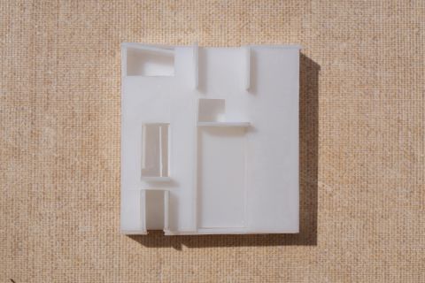 Physical model House Like Her - top view