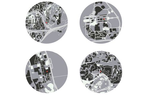 Land-use map of neighborhoods in Muscat, Oman